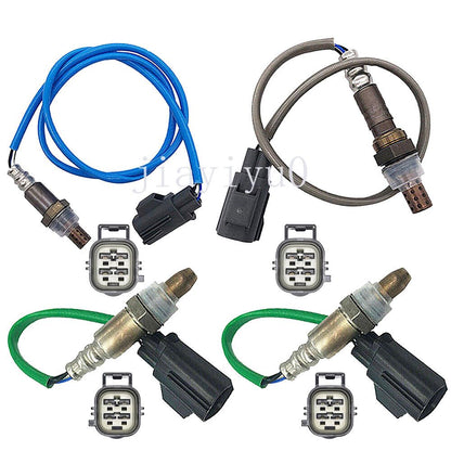ya 4 8.8 4X Oxygen O2 Sensor for 2010-2013 for Land Rover for Range Rover Sport 5.0L Upper+Lower