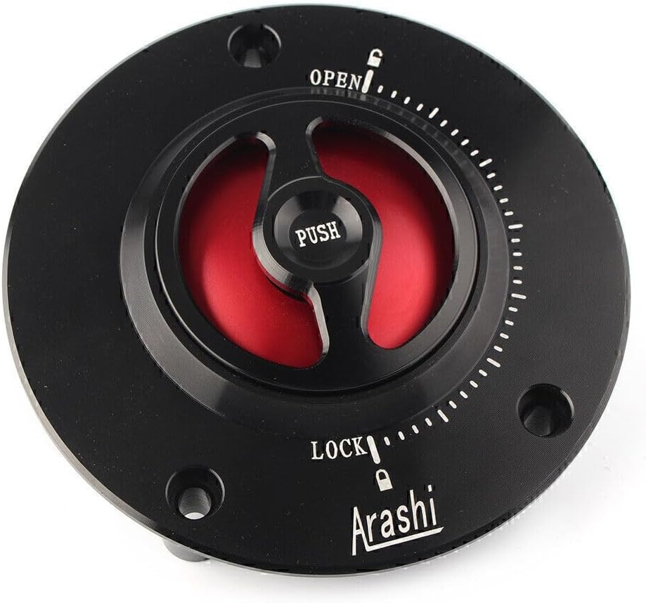 ya 6 8.24 baidi for Suzuki GSF650 1250 1200S Bandit Red Motorcycle Gas Cap Fuel Oil Tank Cover