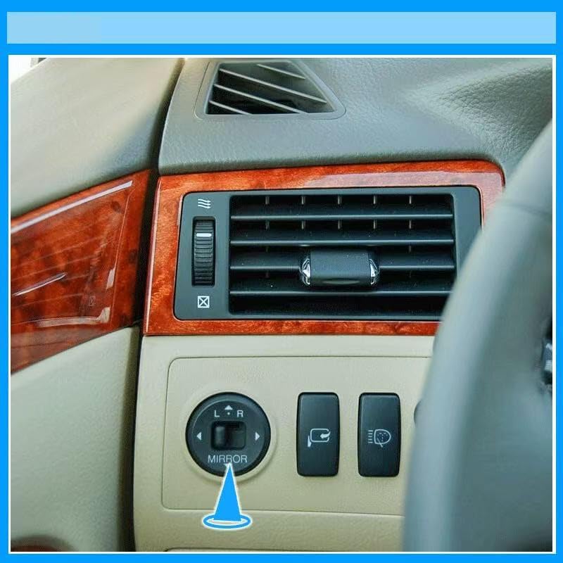 ya 9 10.24 for Toyota 2006-2009 Crown Reversing Mirror Adjustment Switch