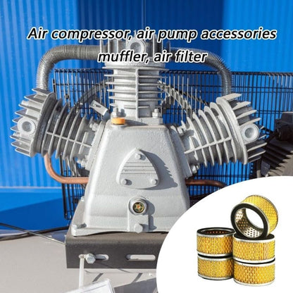 ya 26 10.21 baidi 5Pcs Air Compressor Muffler Air Filter Nylon Noise Reductions Universal