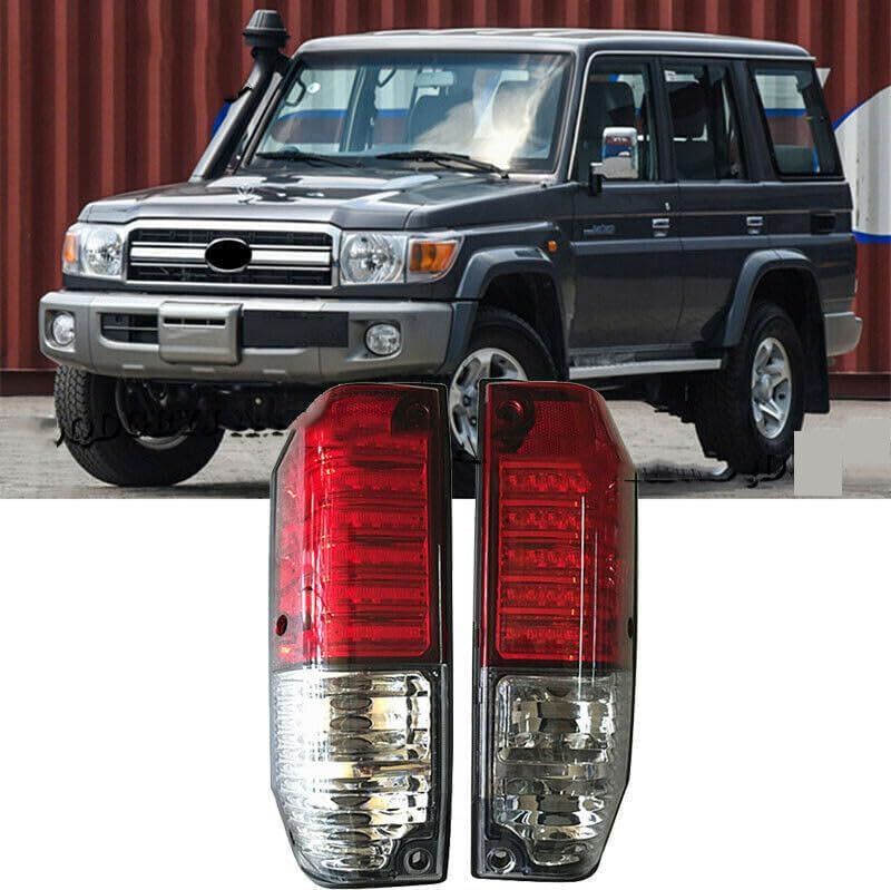 ya 7 8.24 baidi Pair LED Tail Lights for Land Cruiser LC70 LC76 LC77 LJ77 RJ77 FZJ76 GRJ76 HZJ76
