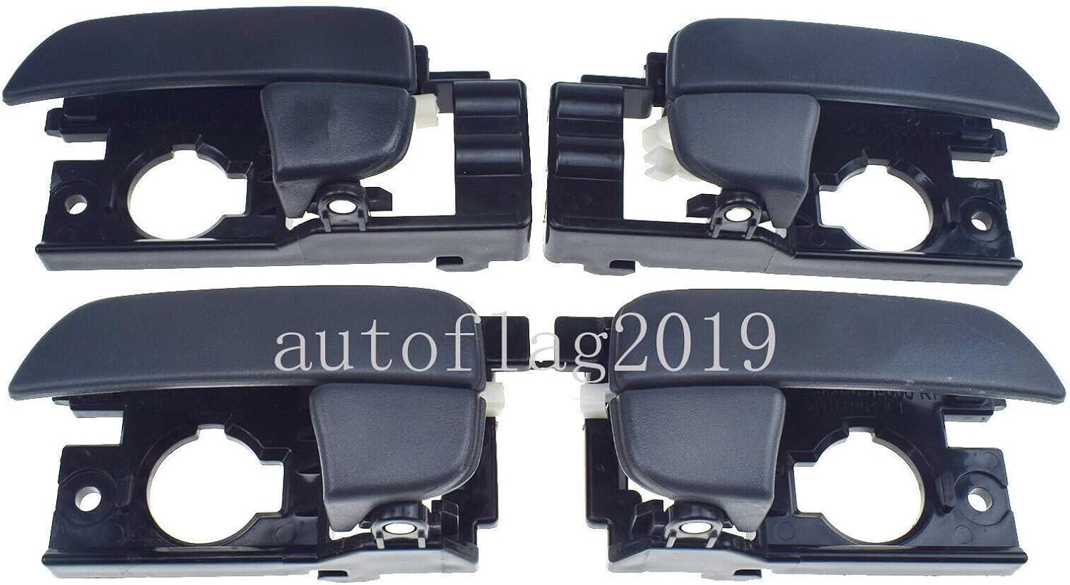 ya 4 8.24 baidi 4 Piece Gray Interior Door Handle Set for Hyundai Accent 2006-2011 