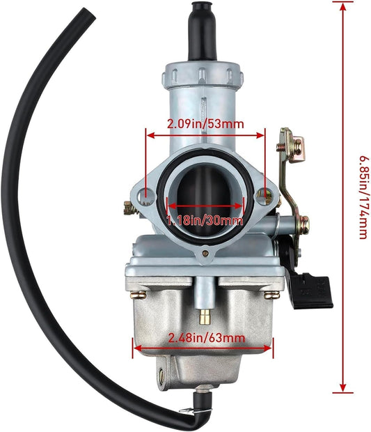 ya 2 8.15 PZ30 Carburetor VM26 30mm for Taotao SunL JCL JetMoto Kazuma Baja Quad ATV Dirt