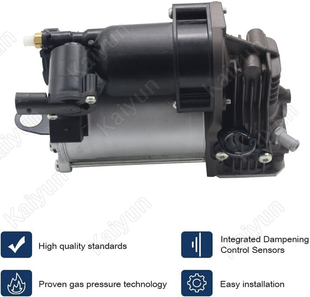 ya 10 9.16 baidi For for Mercedes W164 X164 GL450 Air Suspension Compressor + 2X Rear Air Spring Bags