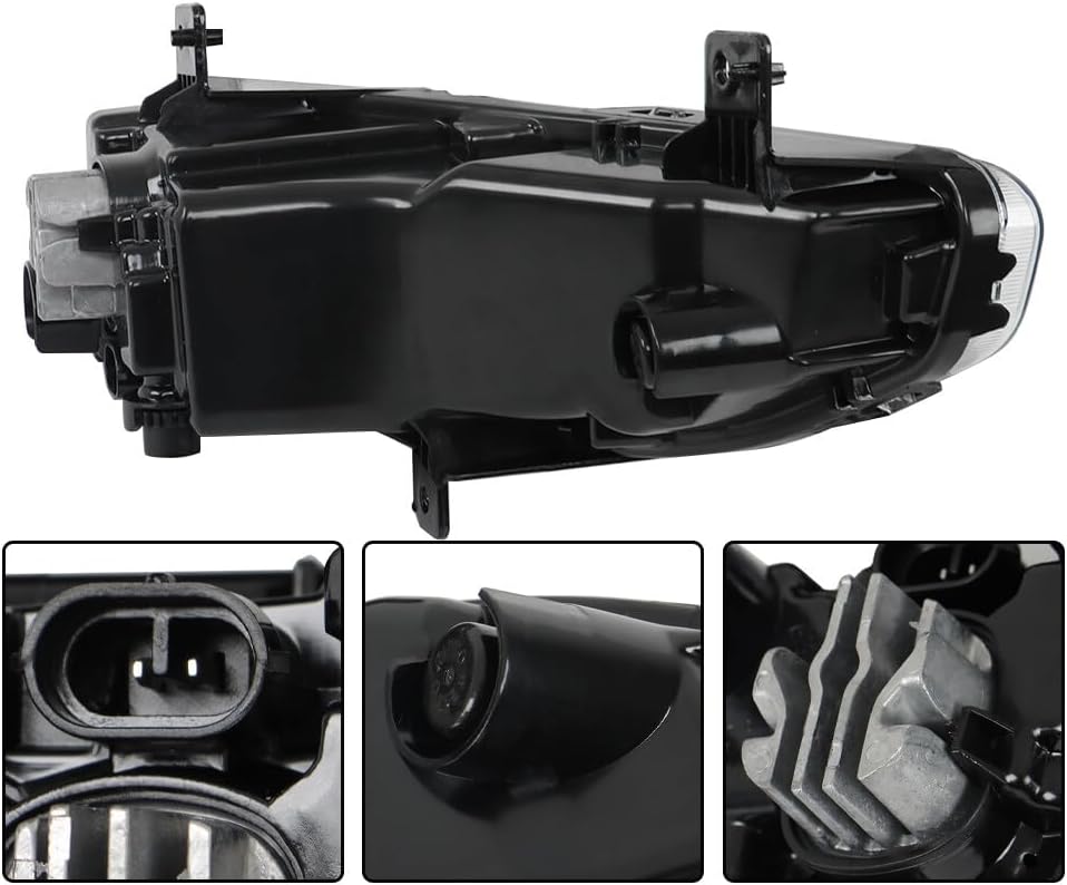 ya 9 10.24 Fog Light Front Right Left Suitable for 2020-2022 for Nissan Titan/2022 Frontier-