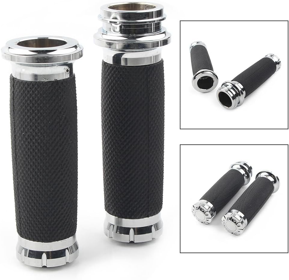 ya 11 9.14 baidi1 Electronic Throttle Hand Grips Handlebar for Harley Road King Street Glide