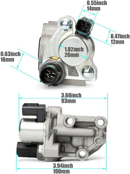 ya 10 9.16 baidi 1X 15810-RAA-A03 VTEC Solenoid Spool Valve for Honda for Civic 02-05 CR-V 02-09 AU