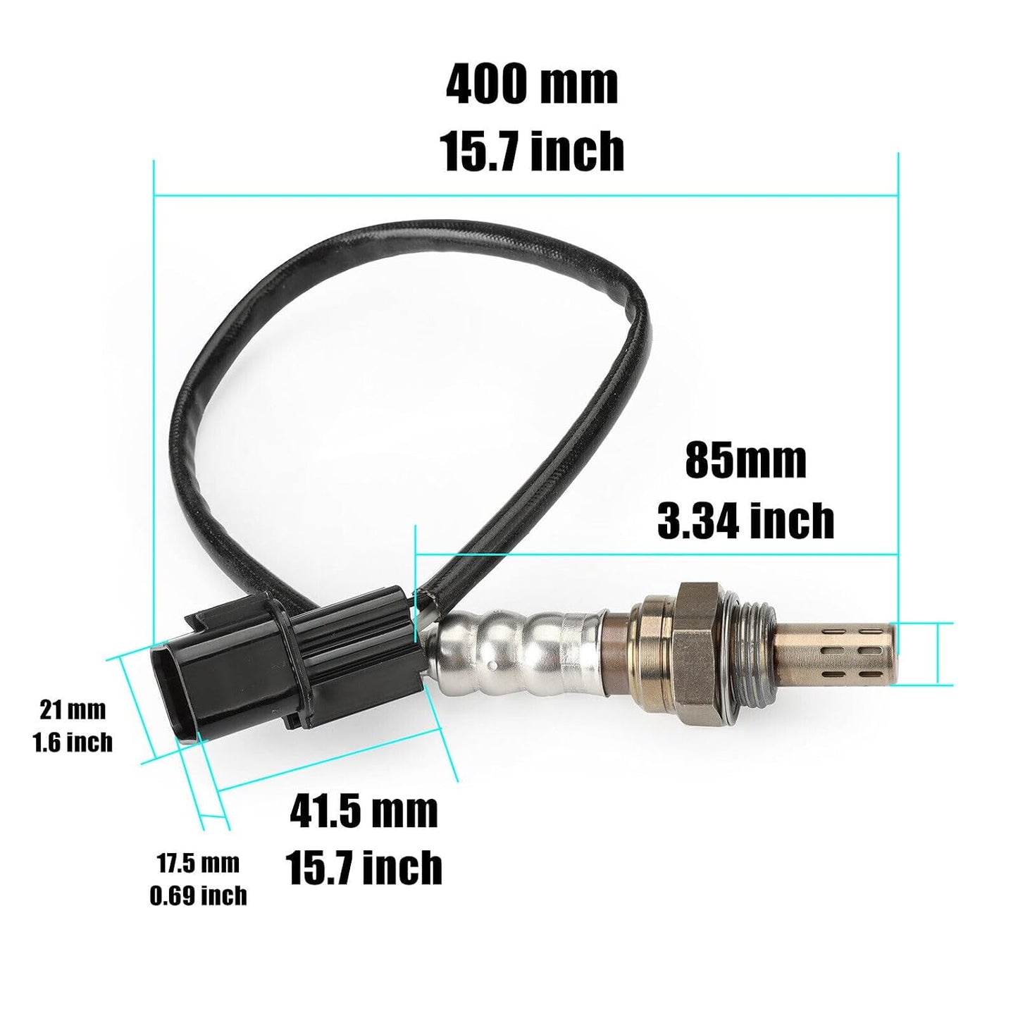 ya 4 8.14 1X 96428810 Downstream O2 Oxygen Sensor Suitable for 2011-2015 for Chevrolet Matiz 1.0L