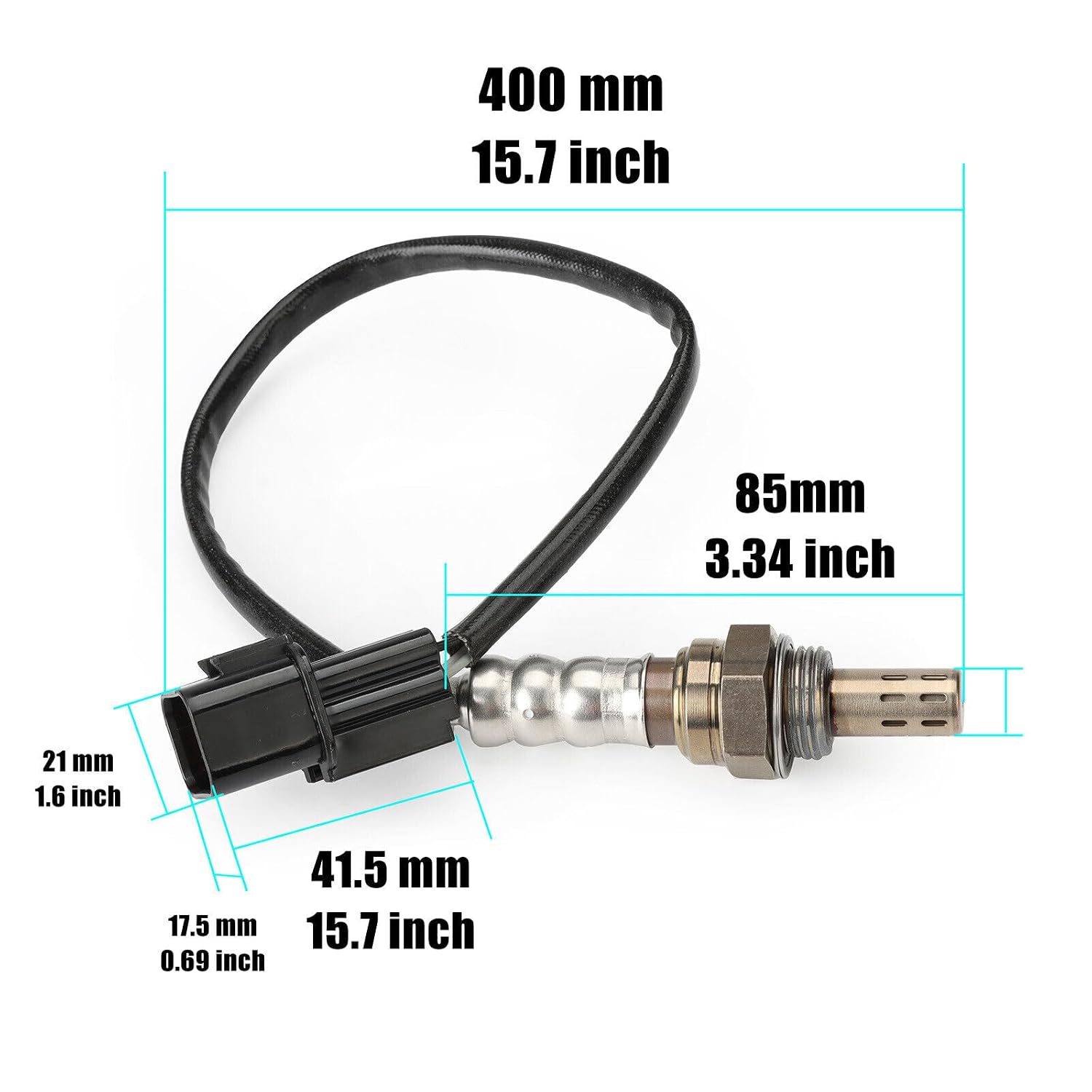 ya 4 8.14 1X 96428810 Downstream O2 Oxygen Sensor Suitable for 2011-2015 for Chevrolet Matiz 1.0L