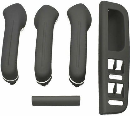 ya 12 10.8 zhengce 5-Pack Grey Handle Protector Switch F for Ram e Decoration Inner Door Grab for VW for Golf MK4