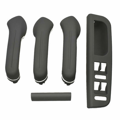 ya 5 8.10 5-Pack Grey Handle Protector Switch F for Ram e Decoration Inner Door Grab for VW for Golf MK4