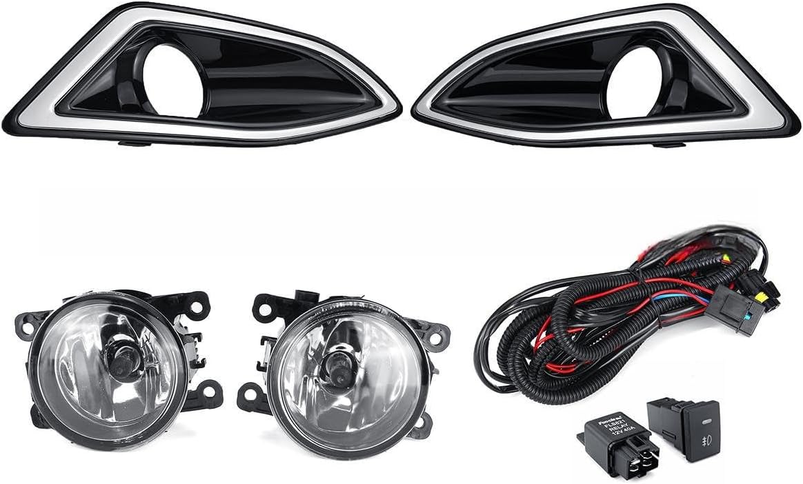 ya 10 9.16 zhengce Suitable for 2015-2018 for Edge Sport front bumper fog light beam switch ki
