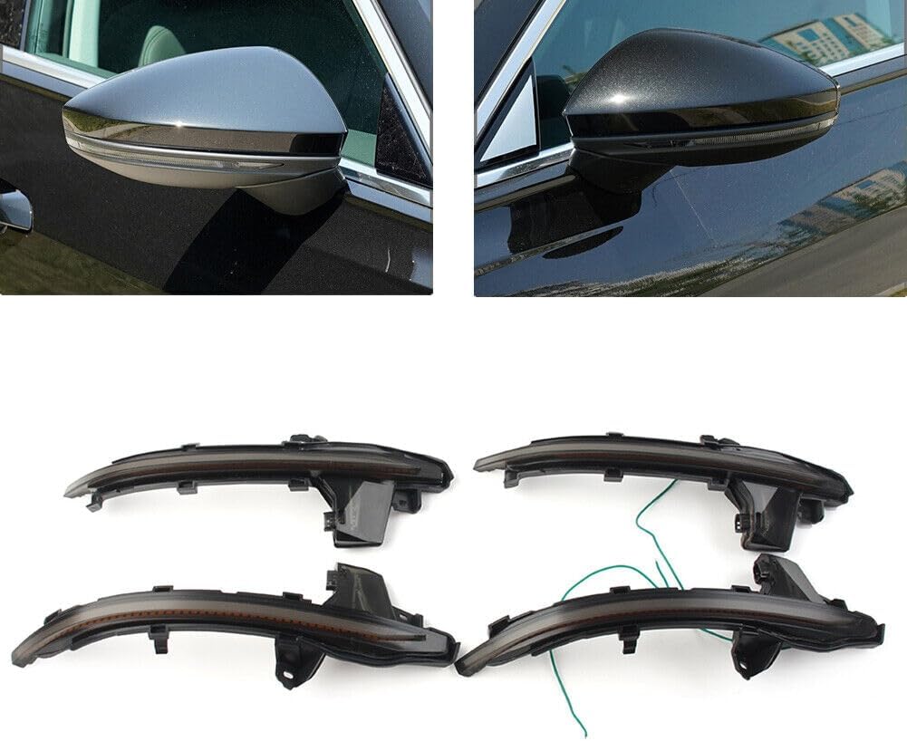 ya 4 8.10 LHD Dynamic Turn Signal Light Side Wing Mirror Indicator Lamp for Audi A6 C8 S6