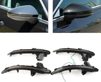 ya 4 8.10 LHD Dynamic Turn Signal Light Side Wing Mirror Indicator Lamp for Audi A6 C8 S6