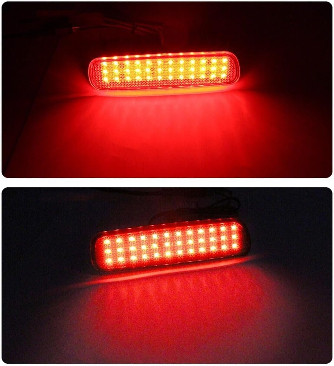 ya 4 8.8 Led rear bumper fog light stop light replacement for Toyota land cruiser LC100 98-07