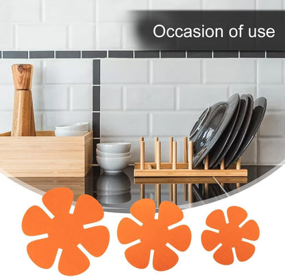 ya 14 9.20 baidi 12 Pieces Felt Pad Pot Pan Protector Anti Scratch Non Cookware Utensils Tool-1