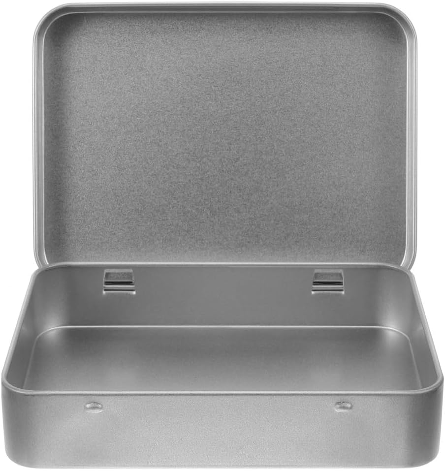 ya 14 9.20 baidi 2 Pack Stora Tin Box Travel for Mini Tinplate Boxes with Lid Tins Lids-1