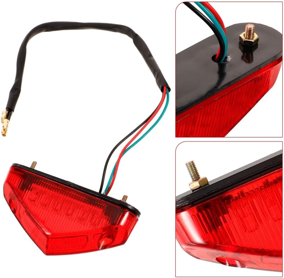 ya 13 9.15 baidi Electric Car Rear Tail Light Motorbike Taillight Motorcycle Brake