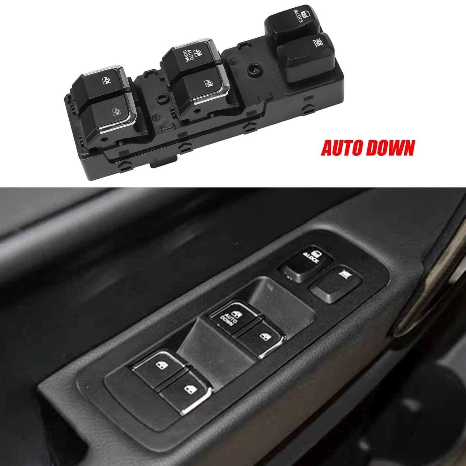 ya 6 8.24 baidi Window Control Switch for JAC S5 T6 Power Window Master Switch 3750030U1510