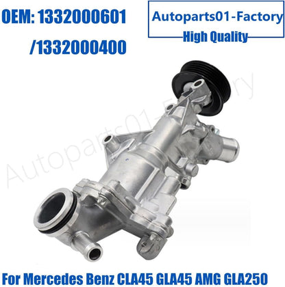 ya 10 9.16 baidi 1332000601 Water Coolant Pump for Mercedes-benz GLA45 AMG GLA250 CLA45