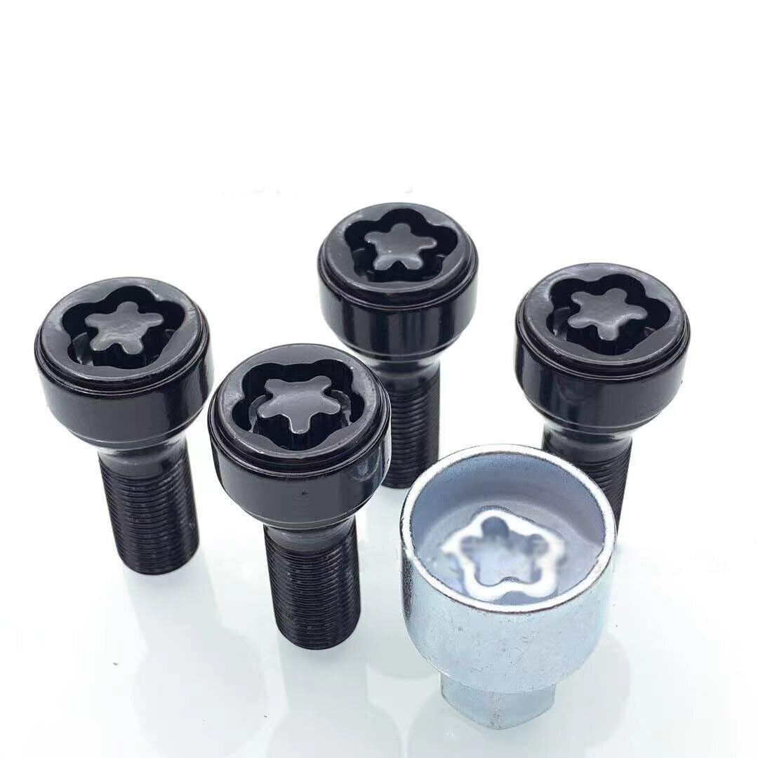 ya 10 9.16 baidi 5Pcs Wheel Lock Anti-Theft Bolt Set for BMW 1 3 5 6 7 Z3 Z4 Z8 36136792849