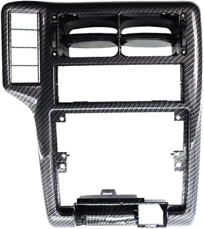 ya 10 9.16 baidi Carbon Fiber Center Console Dash AC Air Vent Grille for VW Polo 94-97 6N1858071A