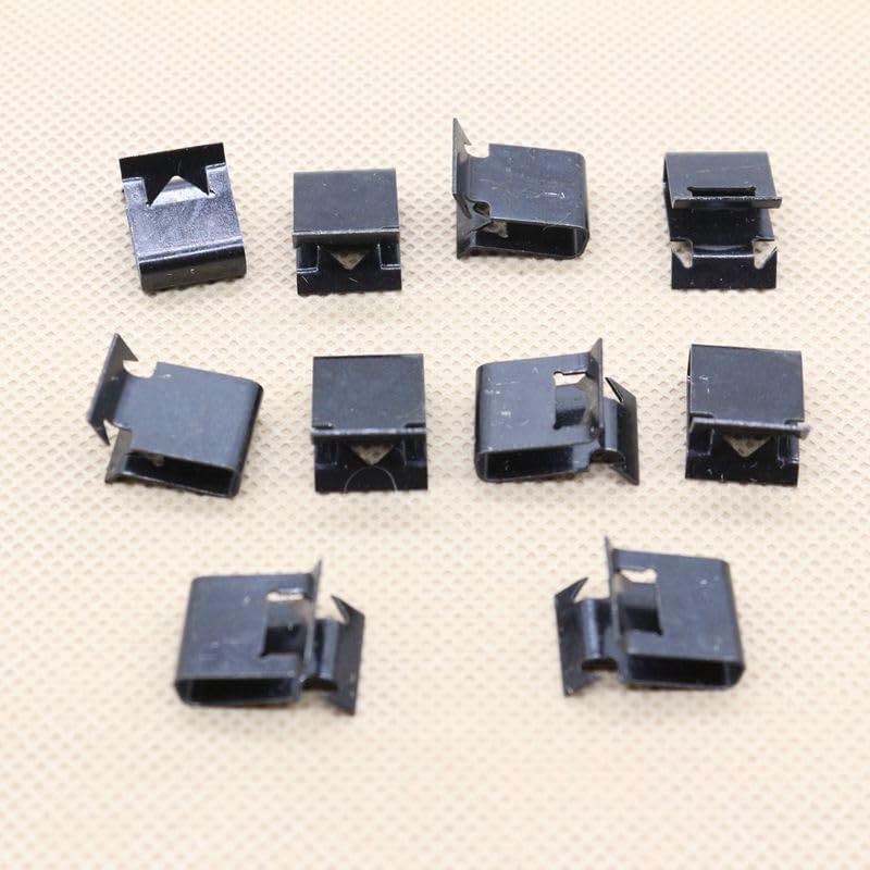 ya 2 8.15 10Pcs Front Bumper Radiator Grille Retainer Clip Fastener for VW for Audi 8L0807180