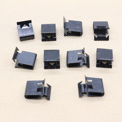 ya 2 8.15 10Pcs Front Bumper Radiator Grille Retainer Clip Fastener for VW for Audi 8L0807180