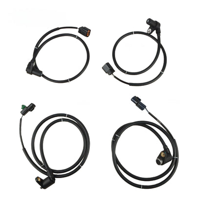 ya 9 10.24 4PCS/Set ABS Sensor for Mitsubishi for Challenger I 1996-2005 MR307038 MR307039