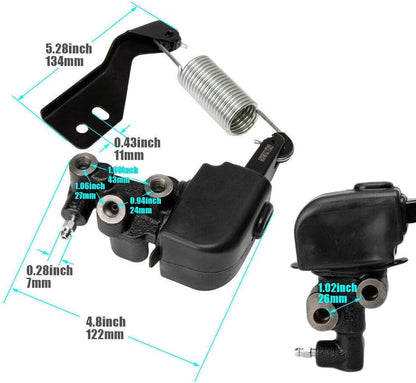 ya 10 9.16 baidi 1 Piece Brake Load Sensing Proportioning Valve for Nissan Frontier Navara 1998-2001
