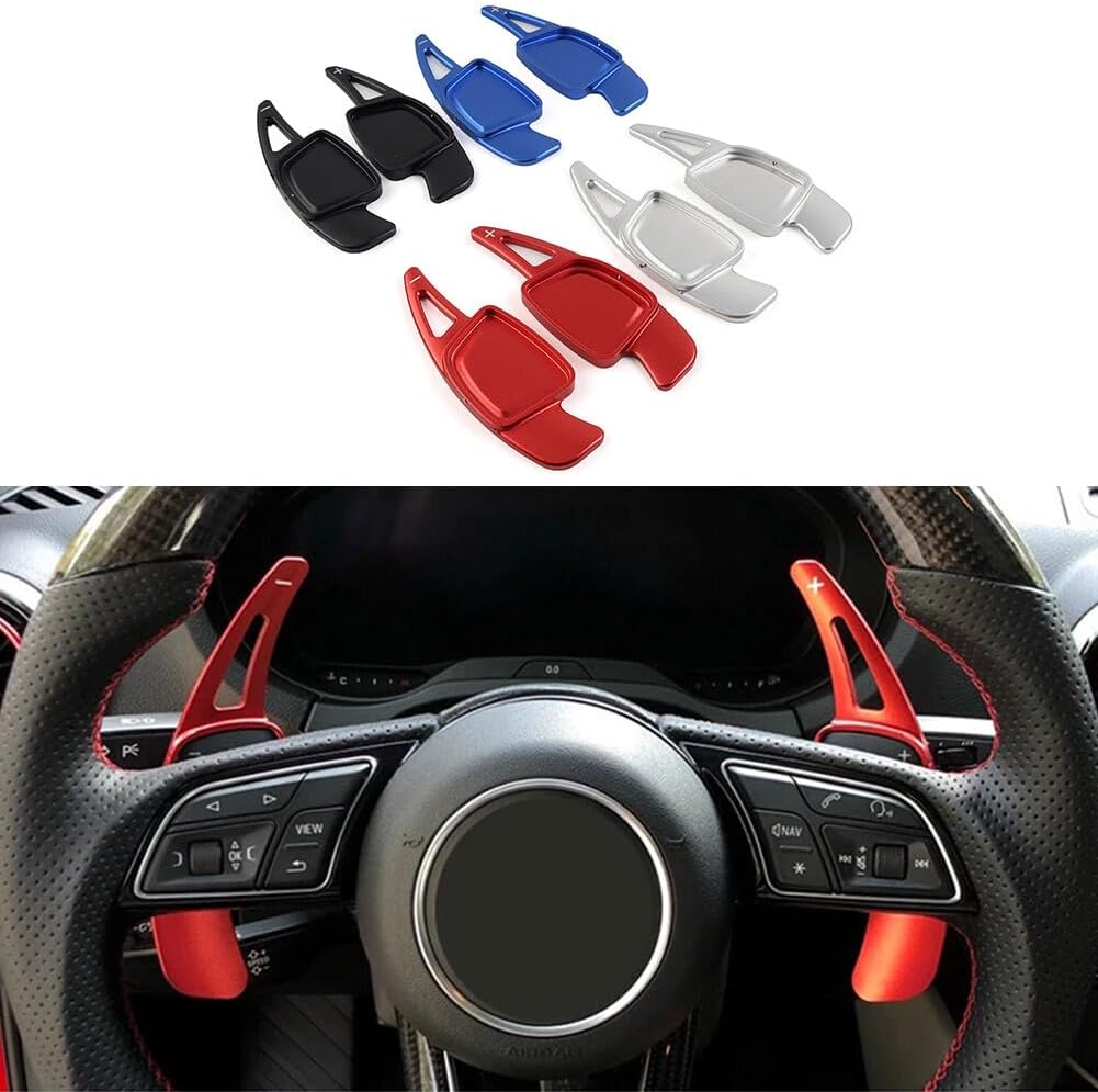 ya 5 8.24 baidi Shift Paddle Shifter Extension(Left+Right) Fit for Audi A6 C8 A7 4KA A8 S4 S5 2020