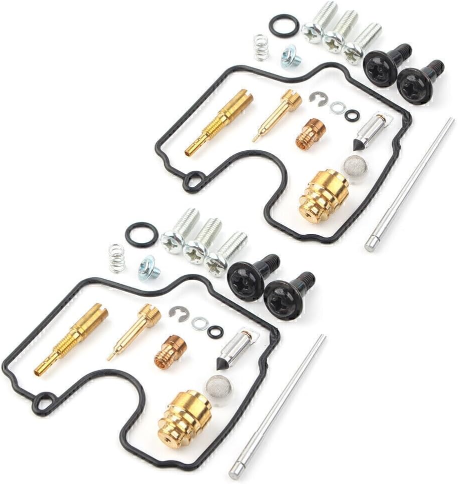 ya 2 8.15 Carburetor Gaskets Jets Rebuild Repair Kit 2Set for Suzuki SV650 SV650S SV 99-02