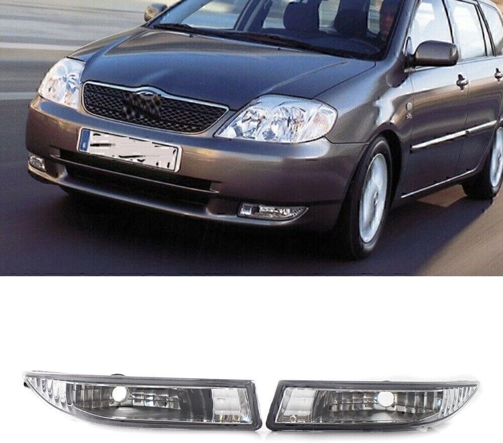 ya 4 8.10 Front Bumper Fog Lights Driving Lamps Fit for Toyota for Corolla KOMBI LIMO E12 2001-04