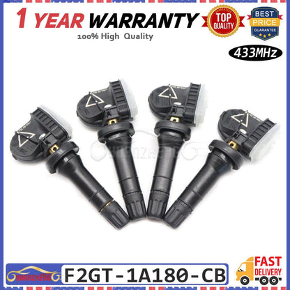 ya 4 8.8 for Ford Edge Fusion for Mustang F-150 F2GT-1A180-CB 4 pcs TPMS tire Pressure Sensor 