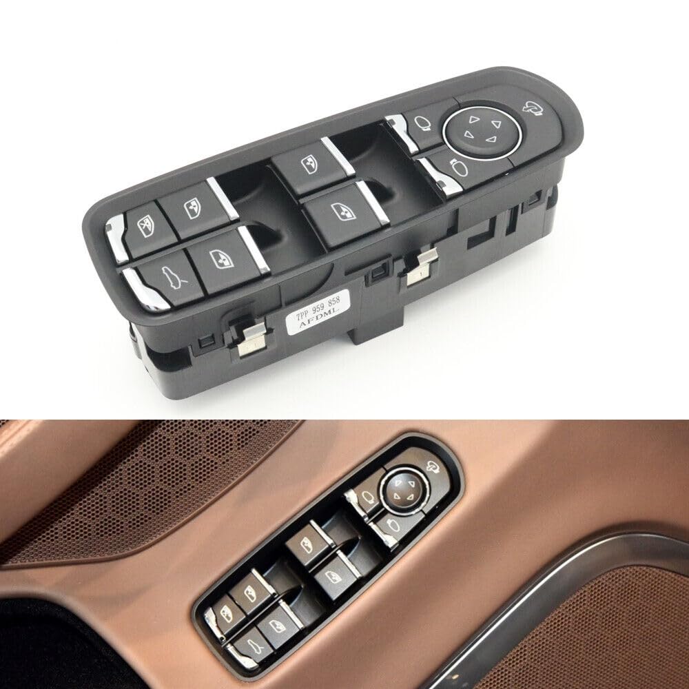 ya 5 8.10 Front Left Door Master Power Window Switch for Porsche for Panamera for Cayenne Macan