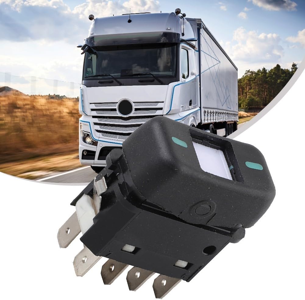 ya 13 9.15 baidi A0025457507 Compatible Power Window Switch for Mercedes Trucks Installation