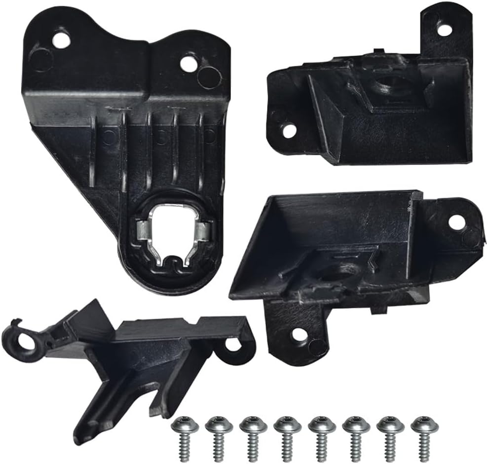 ya 5 8.10 Front Right Side Headlight Repair Kit Black for X1 F48 2014-2019 /X2 F39 2016-19