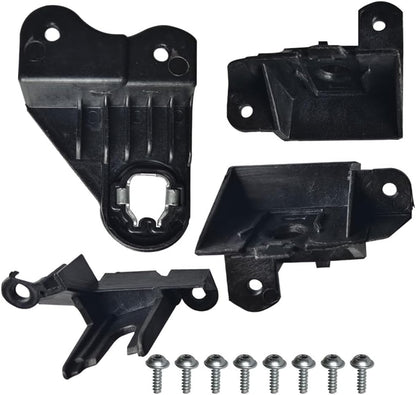 ya 5 8.10 Front Right Side Headlight Repair Kit Black for X1 F48 2014-2019 /X2 F39 2016-19