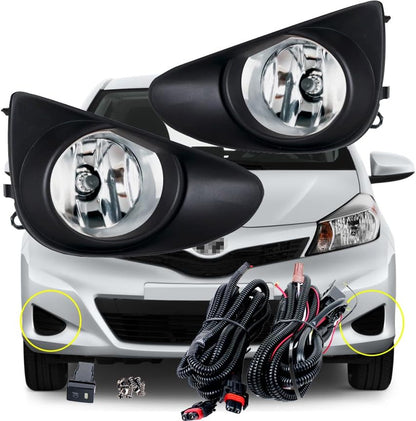 ya 10 9.16 zhengce for Toyota YARIS L/LE HATCHBACK 2012 /VITZ 2013 FOG LAMP WITH WIRE KIT