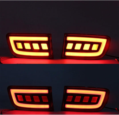 ya 10 9.16 zhengce Red LED Rear Bumper Brake Light Lamp for Toyota for Land Cruiser Prado 2002