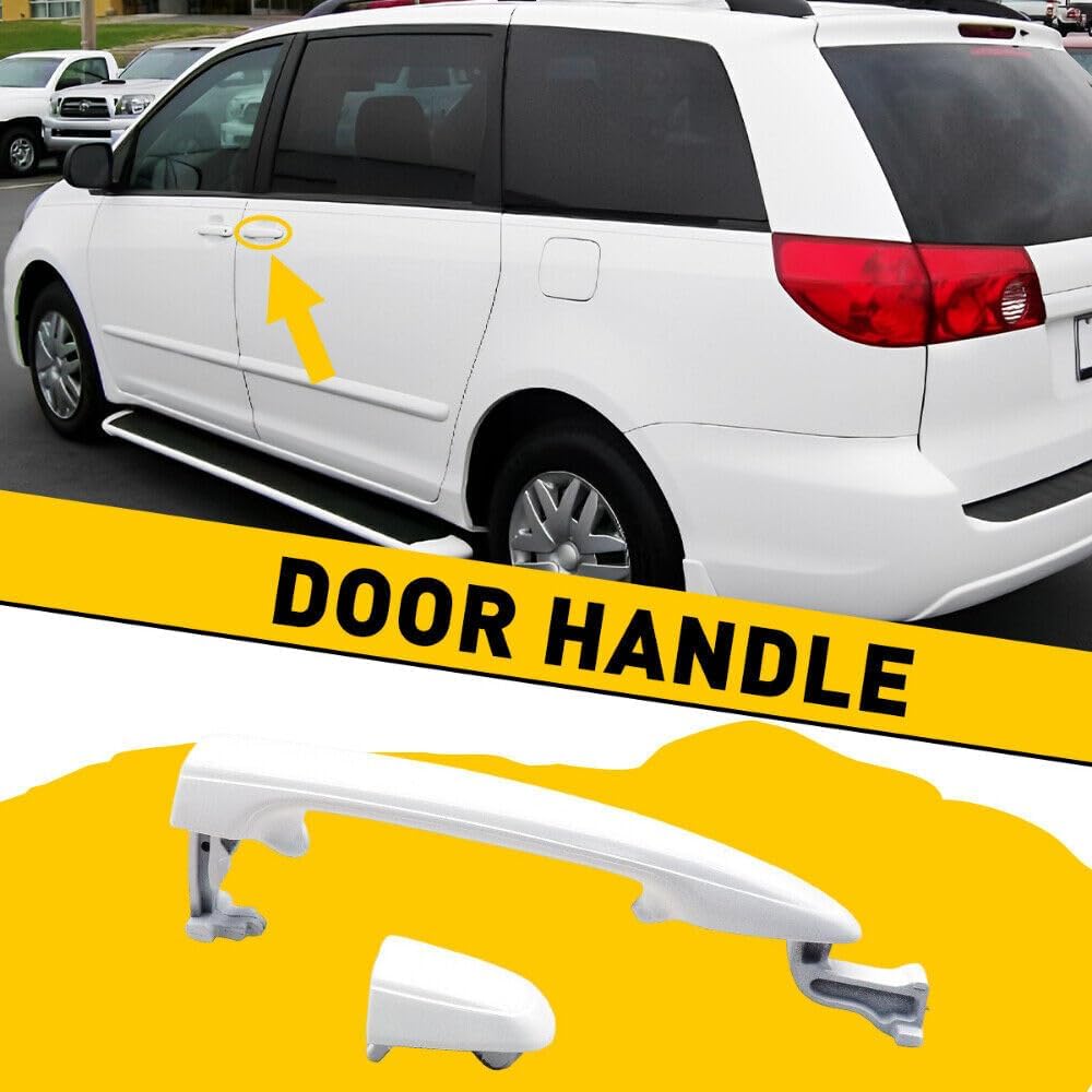 ya 10 9.16 baidi 1X Rear Left Right Sliding Door Handle Fit for Toyota for Sienna 2004-10 6921308020