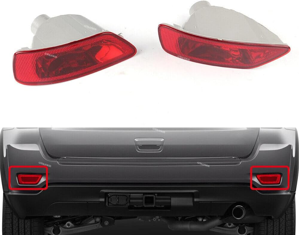 ya 7 8.24 baidi 1 Dual Fog Light Reflector Rear LH Right Hand Suitable for Jeep Compass for Grand Cherokee O