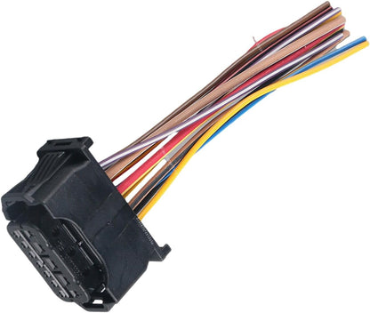 ya 6 8.24 baidi New 12 pin new headlight plug wiring 61132359991 for BMW F01 F02 E63 E64 E90