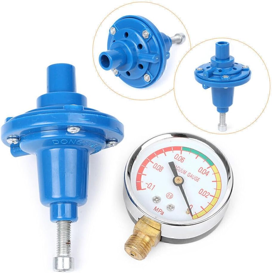 ya 4 8.24 baidi Vacuum Regulator+Gauge Tee Adapter:Pulsator Surge Devanal Milker Kit Cow/Goat