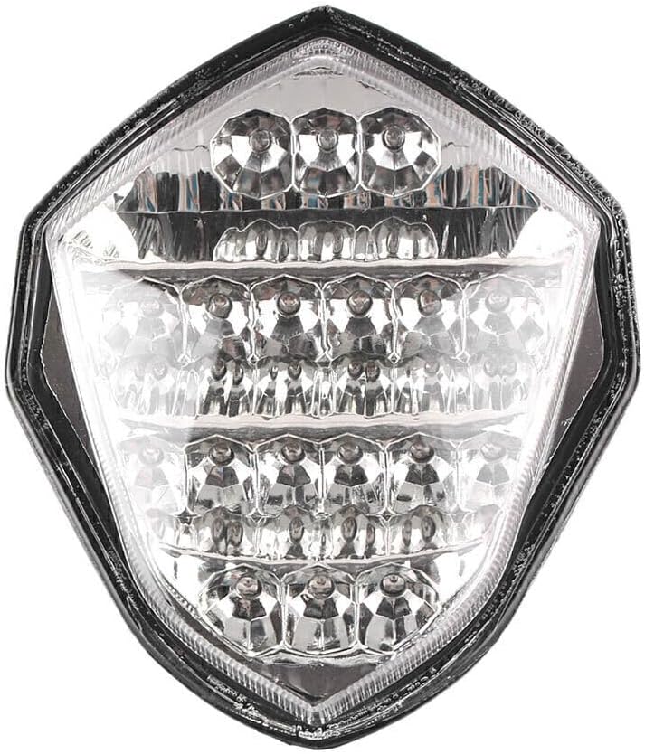 ya 10 9.16 zhengce Clear LED Turn Signals Rear Brake Tail Light Fit for Suzuki GSXR 1000 2003
