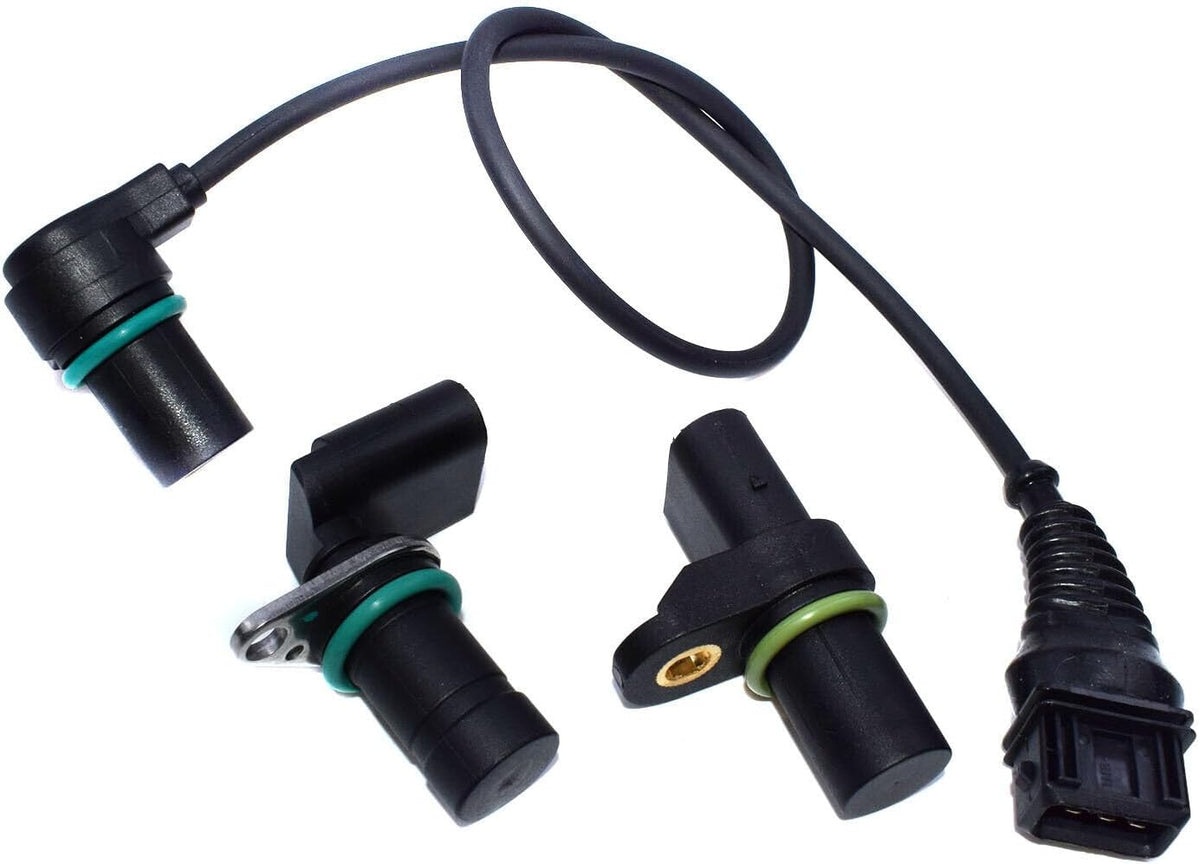 ya 9 10.24 3-Piece Engine camshaft and crankshaft Position Sensor Set Suitable for BMW