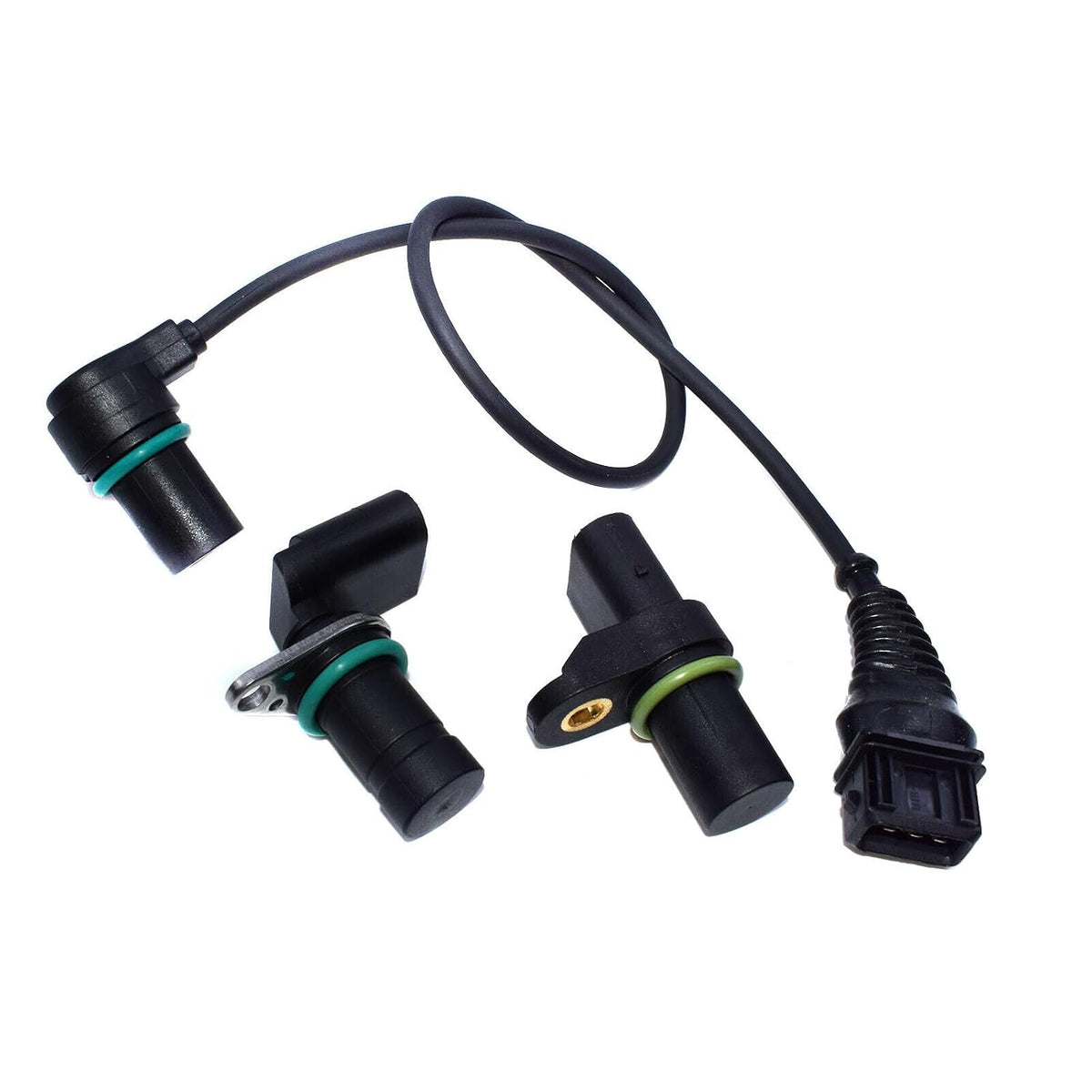 ya 4 8.8.2 3-Piece Engine camshaft and crankshaft Position Sensor Set Suitable for BMW 12141709616 