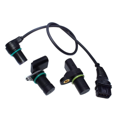ya 4 8.8.2 3-Piece Engine camshaft and crankshaft Position Sensor Set Suitable for BMW 12141709616 