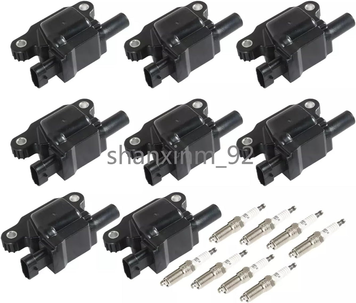 ya 9 10.24 8 Ignition Coils and 8 Spark Plugs For 2016 2017 2018 2019 for Cadillac CTS UF743