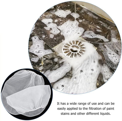 ya 14 9.20 baidi 10 Pcs Paint Coating Filter Bag Mesh Strainer Bags Nylon Painting-1
